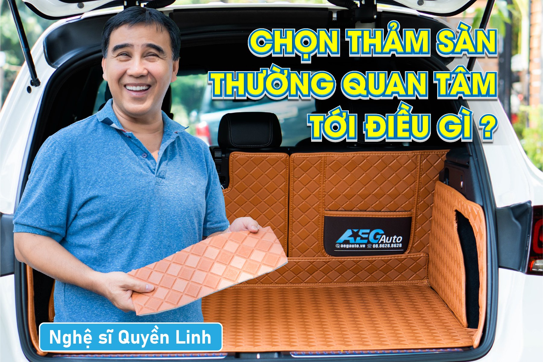 Chọn thảm sàn ô tô người dùng thường quan tâm tới điều gì?