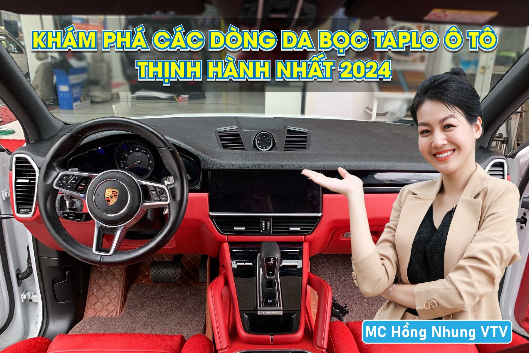 Khám phá các dòng da bọc taplo ô tô thịnh hành nhất 2024